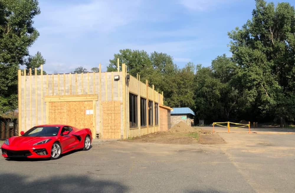 Lady rich car wash before