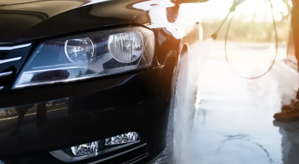 Car wash rinse